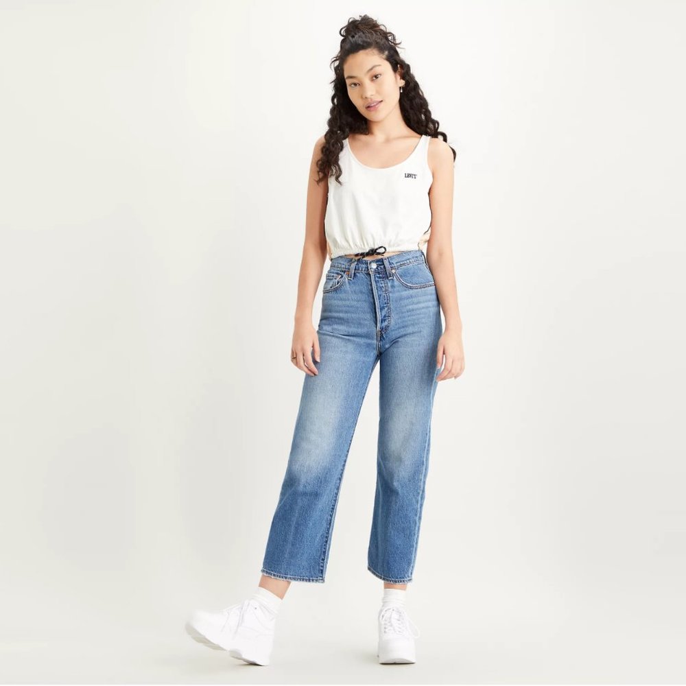 NWT Levi's Ribcage Straight Ankle Jean